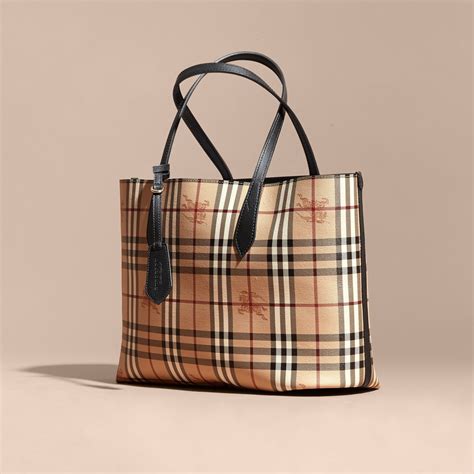 burberry handbag top handle|Burberry reversible tote bag.